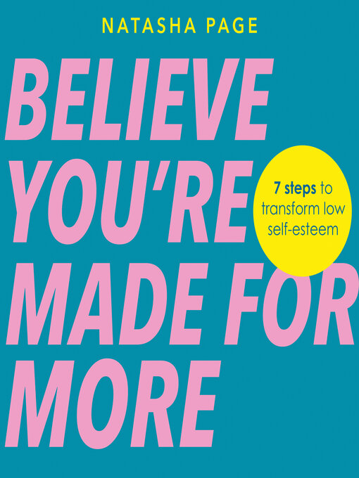 Cover image for Believe You're Made for More